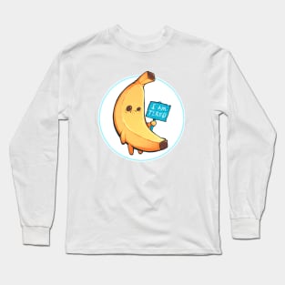 Tired banana Long Sleeve T-Shirt